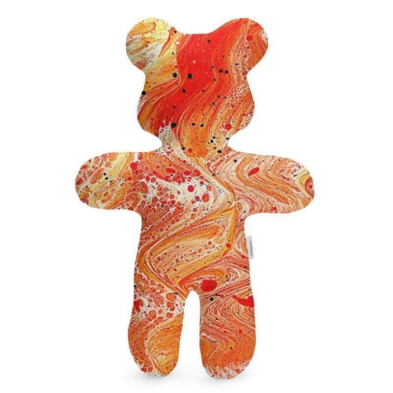Orange teddy sales